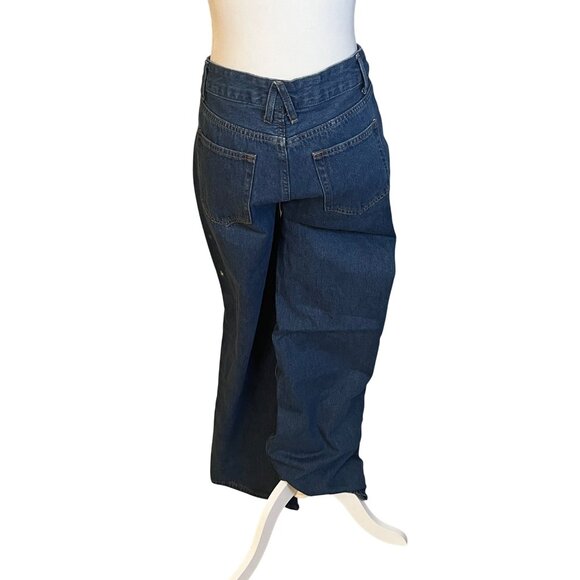 LIONESS Top Model Jean in Dark Denim X-Small Womens Denim Pants - Picture 10 of 14